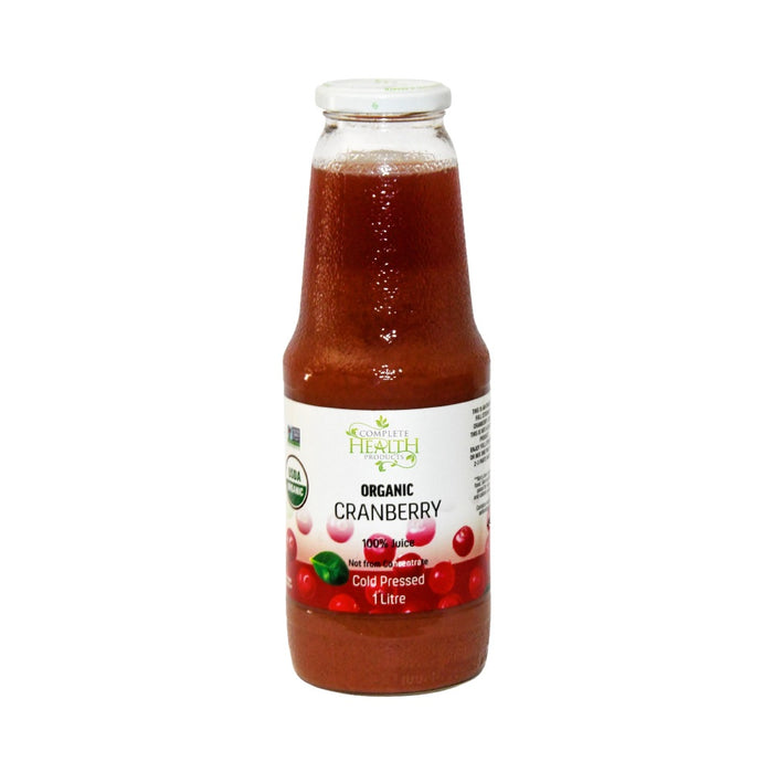 Complete Health 100% Organic Cranberry Juice 1L