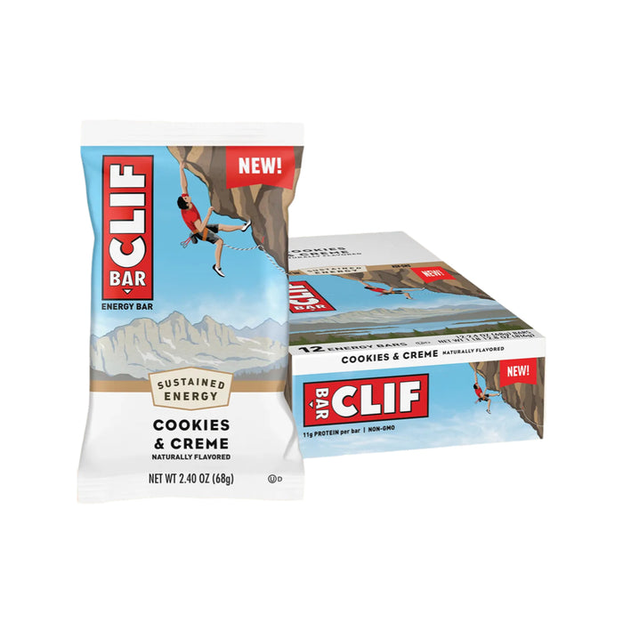 CLIF Energy Bar Cookies & Creme 12x68g