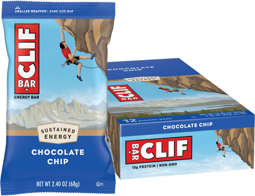 CLIF Energy Bar Chocolate Chip 12x68g