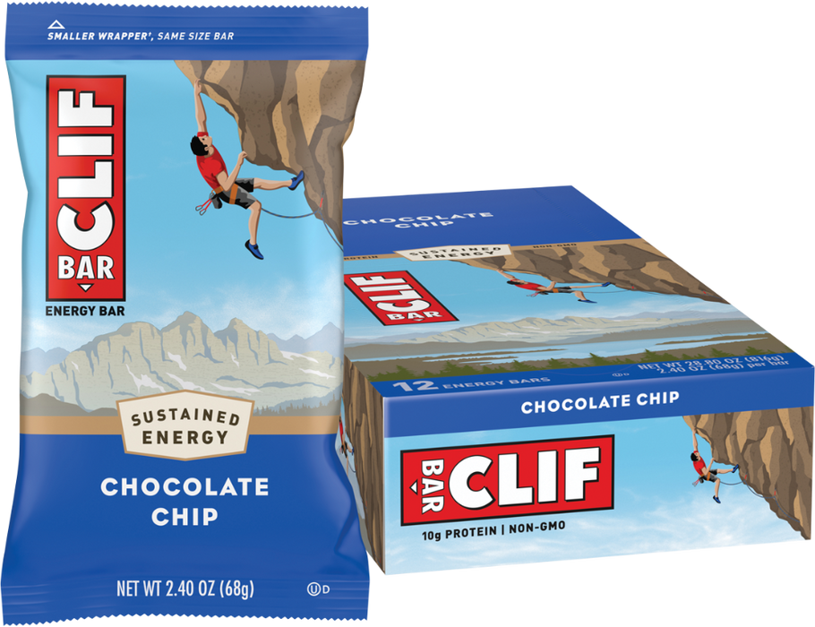 CLIF Energy Bar Chocolate Chip 12x68g