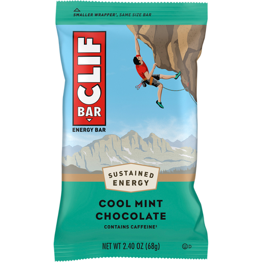 CLIF BAR Energy Bar Cool Mint Chocolate Box of 12 Bulk