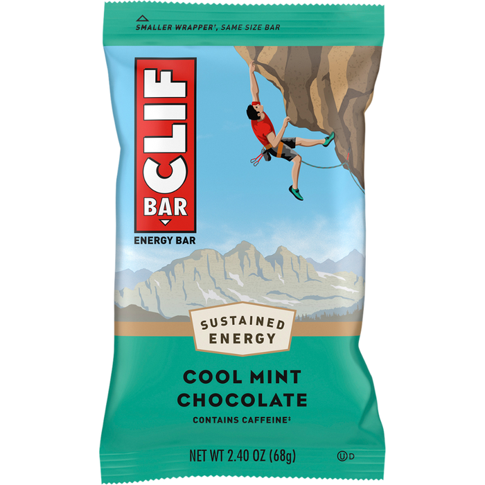 CLIF BAR Energy Bar Cool Mint Chocolate Box of 12 Bulk