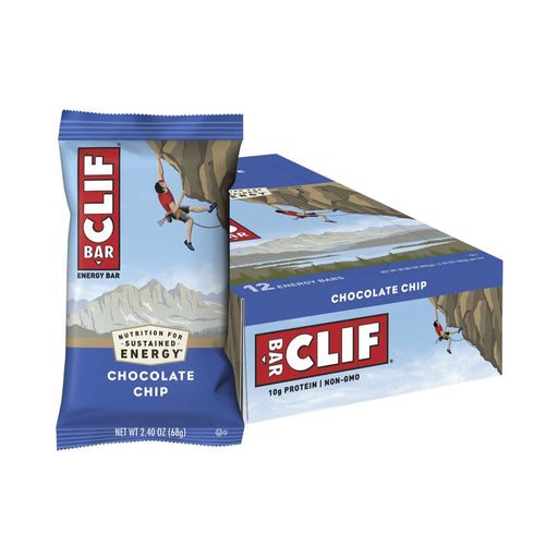 CLIF Energy Bar Chocolate Chip 12x68g