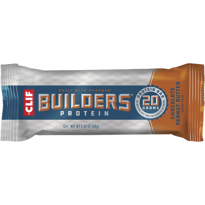 CLIF Builders Bar Chocolate Peanut Butter 12x68g