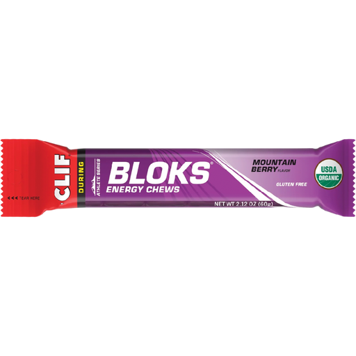CLIF Bloks Energy Chews Mountain Berry 18x60g