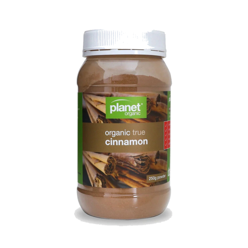 PLANET ORGANIC Spices Cinnamon 250g packaging