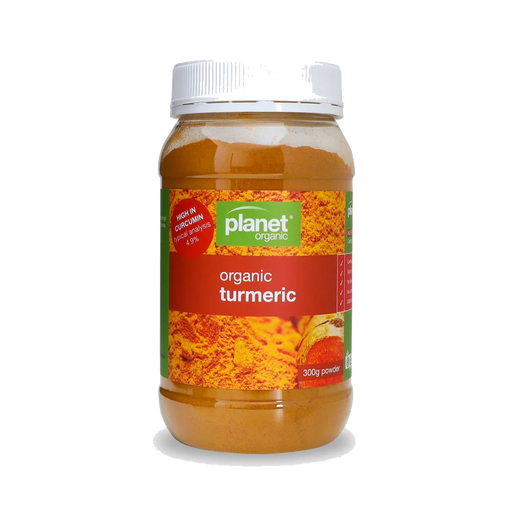 PLANET ORGANIC Turmeric 300g packaging
