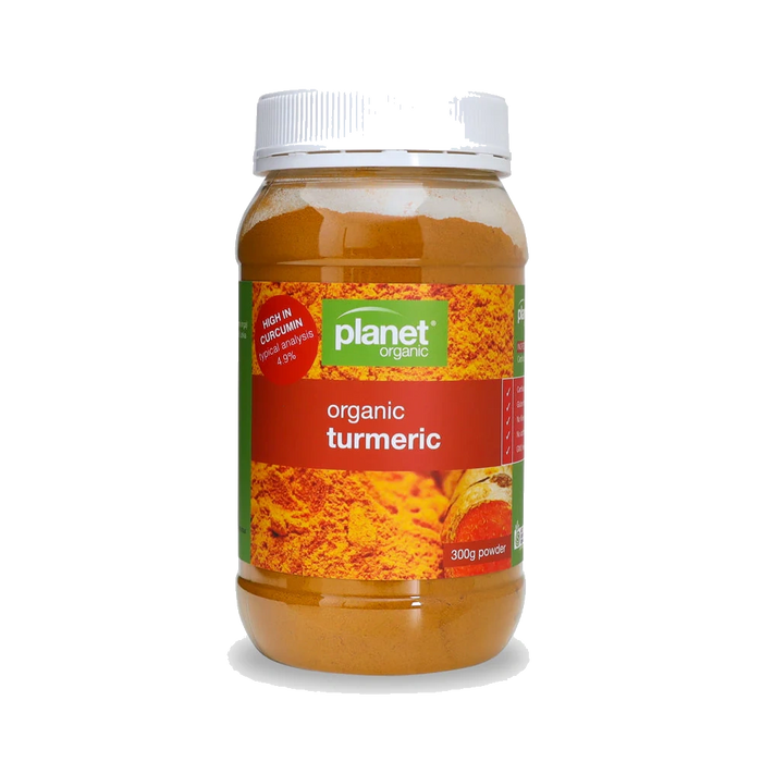 PLANET ORGANIC Turmeric 300g packaging