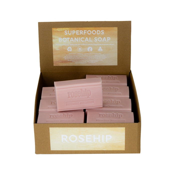 CLOVER FIELDS Superfood Botanical Rosehip Soap 150g 16x