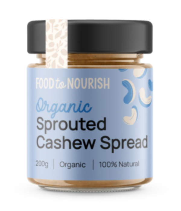 Food to Nourish Sprouted Cashew Spread 200g
