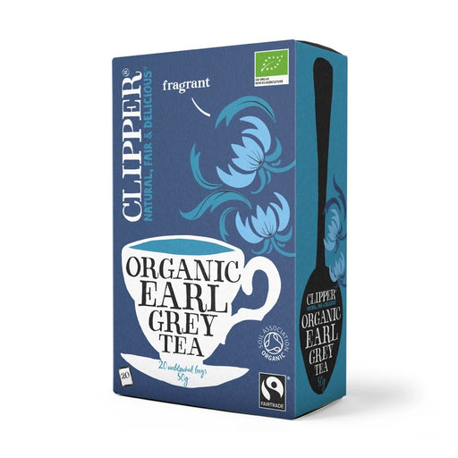 Bulk Deal 8x CLIPPER Organic Earl Grey Tea 20 teabags