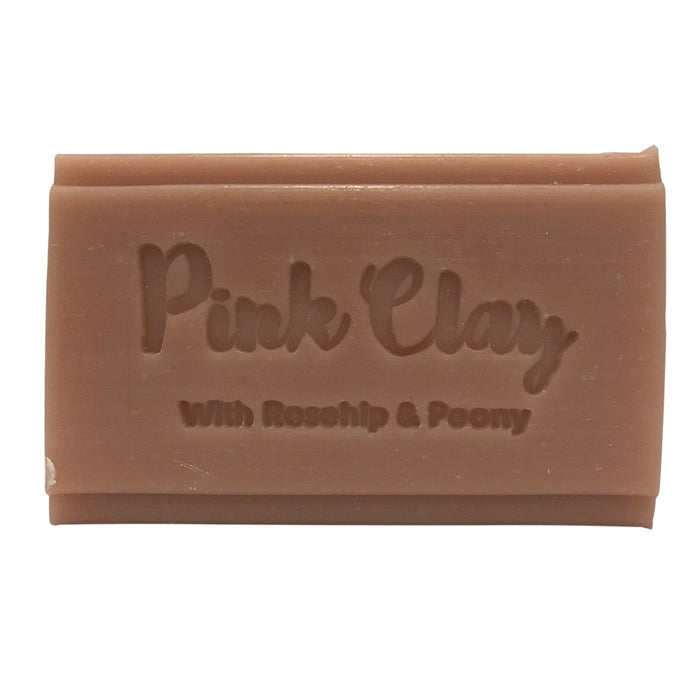 CLOVER FIELDS Nature's Gifts Pink Clay with Rosehip & Peony Soap Single bar