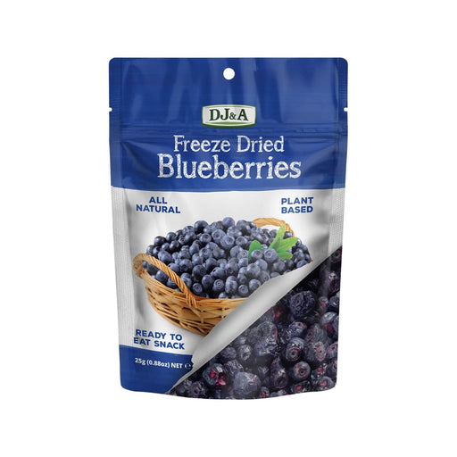 DJ&A Freeze Dried Blueberries 10x25g