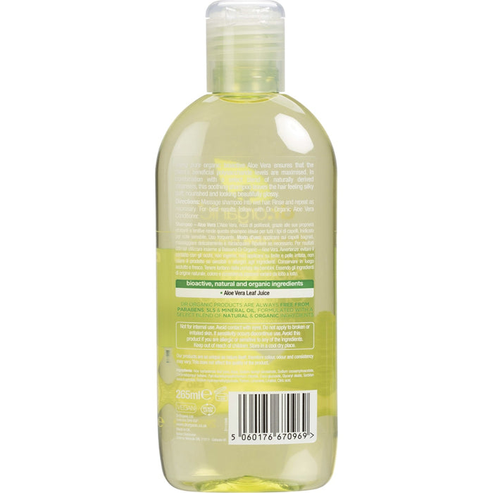 DR ORGANIC Aloe Vera Shampoo 265ml