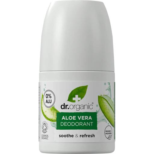DR ORGANIC Roll On Deodorant Aloe Vera 50ml