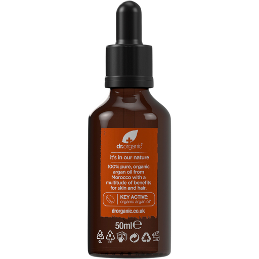 DR ORGANIC Pure Organic Moroccan Argan Oil 50ml