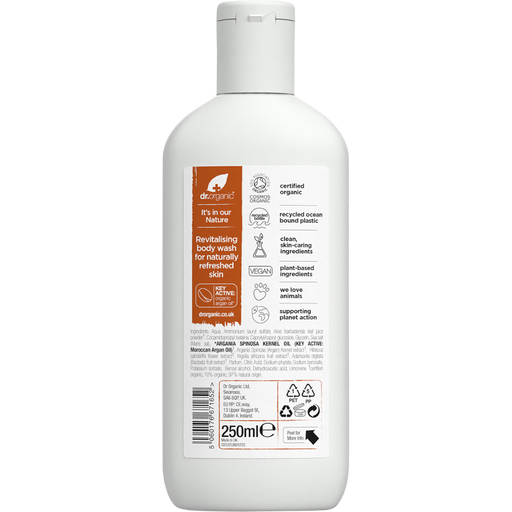 DR ORGANIC Body Wash Moroccan Argan Oil 250ml