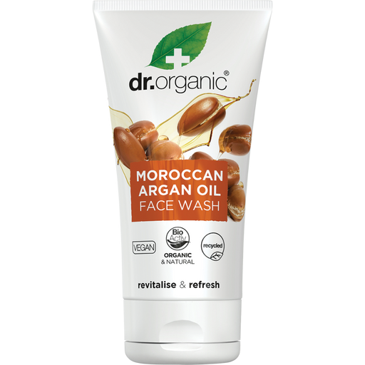 DR ORGANIC Creamy Face Wash Moroccan Argan Oil 150ml