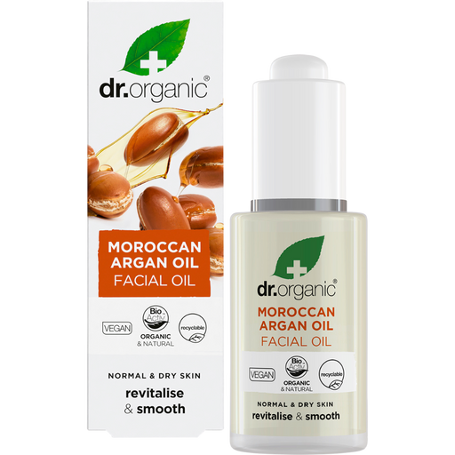 Dr Organic Moroccan Argan Oil Organic Facial Oil - 30ml