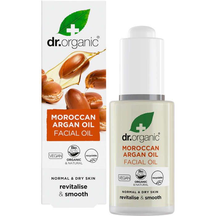 Dr Organic Moroccan Argan Oil Organic Facial Oil - 30ml