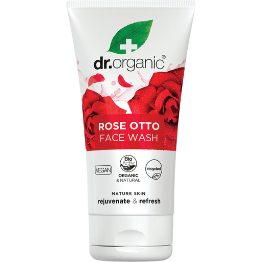DR ORGANIC Creamy Face Wash Organic Rose Otto 150ml