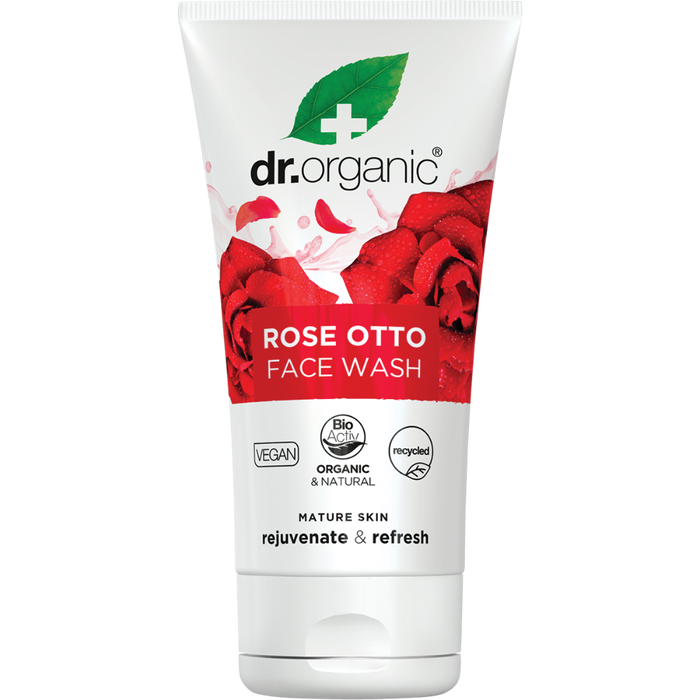 DR ORGANIC Creamy Face Wash Organic Rose Otto 150ml