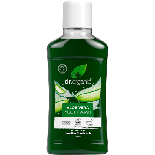 DR ORGANIC Aloe Vera Mouthwash 500ml