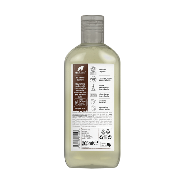 DR ORGANIC Shampoo Virgin Coconut Oil 265ml