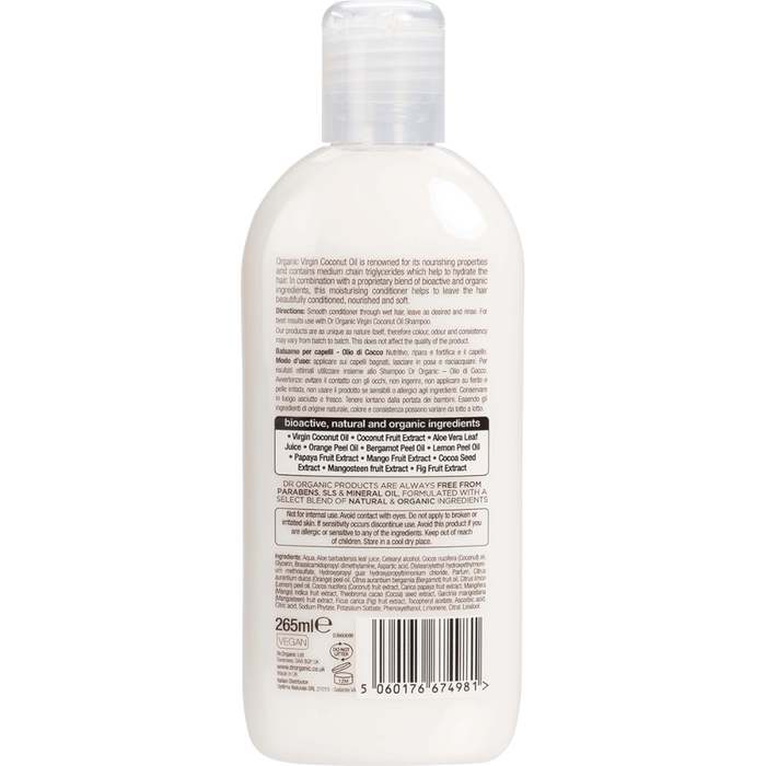 DR ORGANIC Conditioner Virgin Coconut Oil 265ml