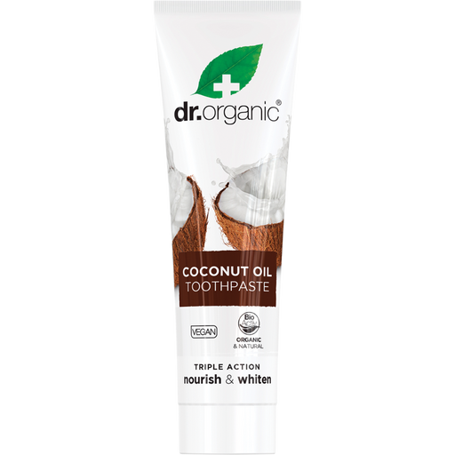 DR ORGANIC Toothpaste Coconut Oil Whitening 100ml