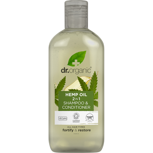DR ORGANIC Hemp Oil Shampoo Conditioner 2 in 1 265ml
