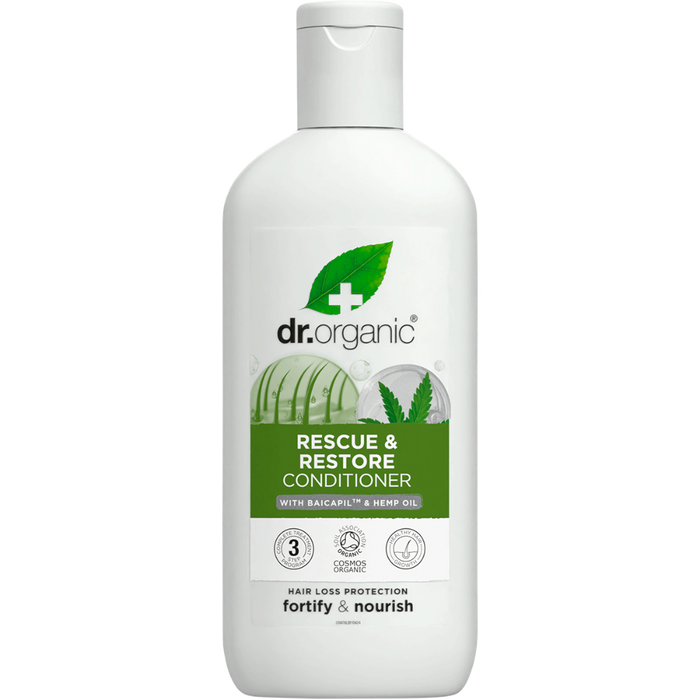 DR ORGANIC Hemp Oil Rescue & Restore Conditioner 265ml