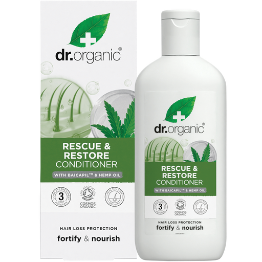DR ORGANIC Hemp Oil Rescue & Restore Conditioner 265ml