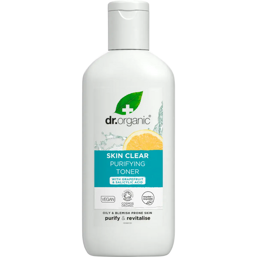 DR ORGANIC Purifying Toner Skin Clear Organic Tea Tree 200ml