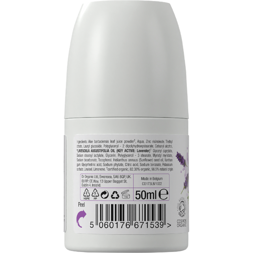DR ORGANIC Deodorant Roll On Lavender 50ml