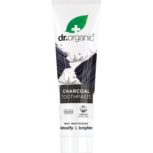 DR ORGANIC Activated Charcoal Toothpaste Extra White Bioactive 100ml
