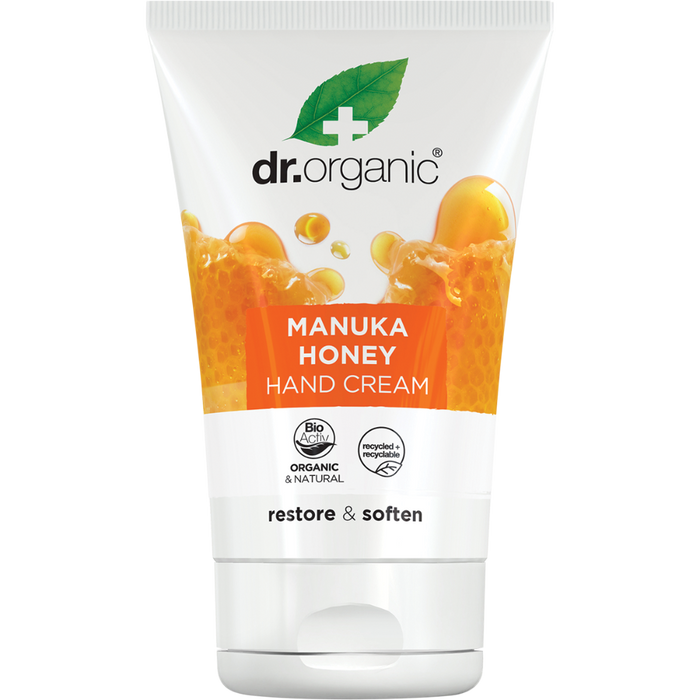 DR Organic Manuka Honey Organic Hand & Nail Cream - 125ml