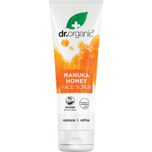 DR ORGANIC Face Scrub Manuka Honey 125ml