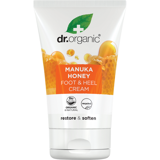 DR ORGANIC Manuka Honey Organic Foot & Heel Cream 125ml