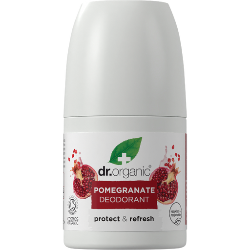 DR ORGANIC Deodorant Roll On Pomegranate 50ml