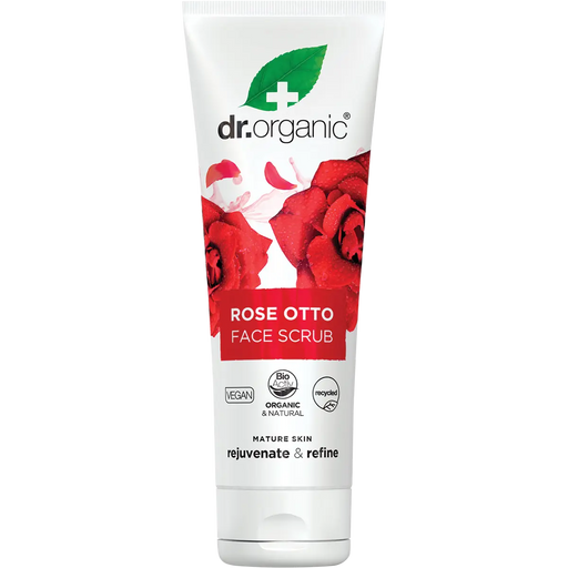 DR Organic Rose Otto Organic Face Scrub - 125ml