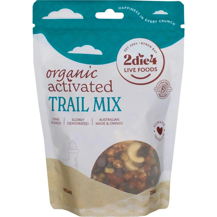 2DIE4 LIVE FOODS Organic Activated Trail Mix 250g