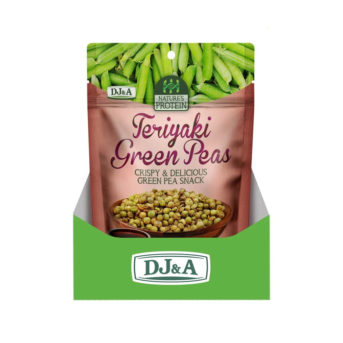 DJ&A Nature's Protein Teriyaki Green Peas 12x75g