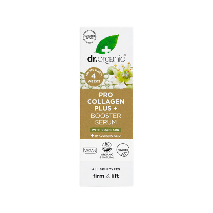 DR. ORGANIC Pro Collagen Plus+ Booster Serum Soapbark 30ml