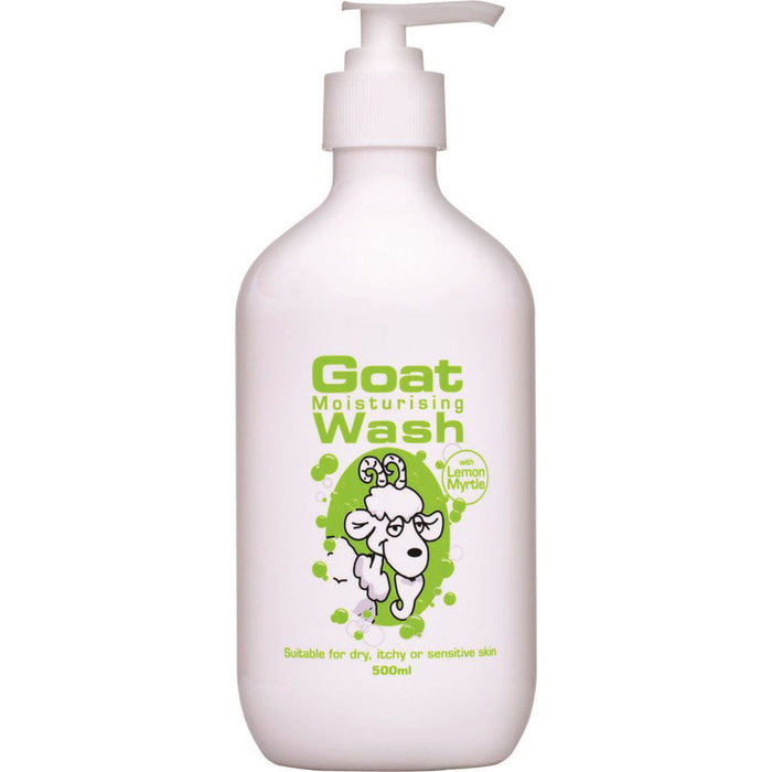 GOAT RANGE Goat Moisturising Wash 500ml Lemon Myrtle