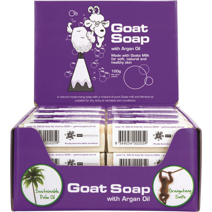 GOAT RANGE Argan Oil Goat Soap Pack of 24