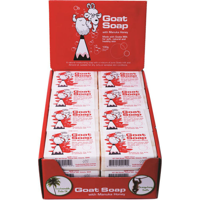 GOAT RANGE Manuka Honey Goat Soap Pack of 24