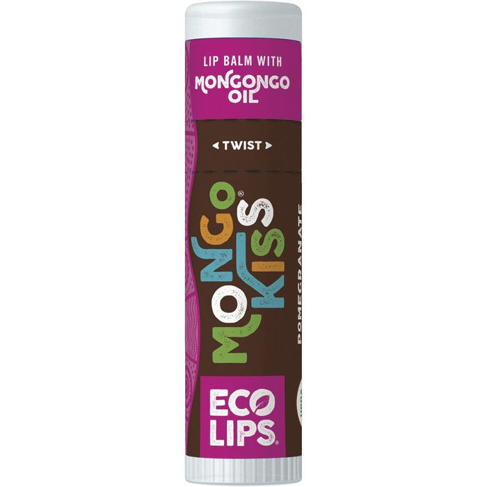 ECO LIPS Organic Lip Balm Mongo Kiss - Pomegranate 7g