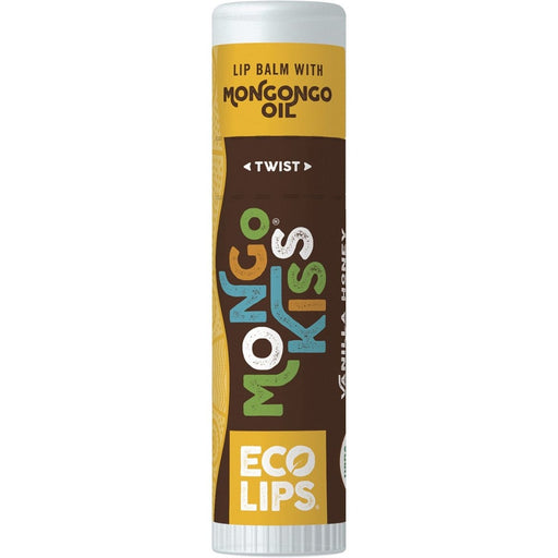 ECO LIPS Organic Lip Balm Mongo Kiss - Vanilla Honey 7g