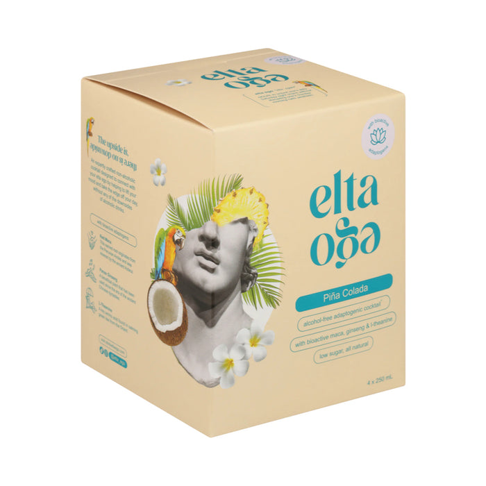 ELTA EGO Alcohol Free Cocktail - Pina Colada 4x250ml
